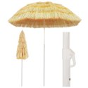 Parasol plażowy w stylu hawajskim, naturalny, 180 cm