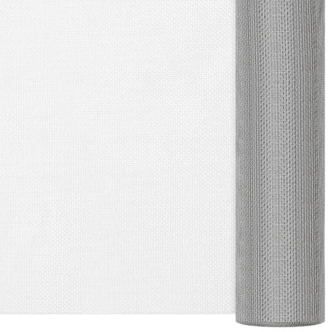 Siatka ze stali nierdzewnej, 80 x 500 cm, srebrna