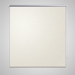 Roleta okienna zaciemniająca ciemna biel 160 x 175 cm