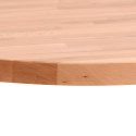 Blat do stołu, Ø60x1,5 cm, okrągły, lite drewno bukowe