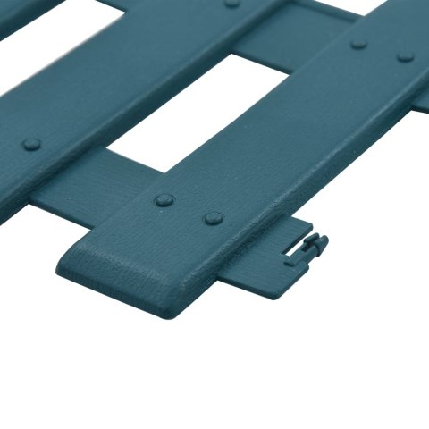 Obrzeża trawnikowe, 25 szt., zielone, 10 m, PP