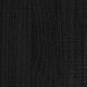 Szafki nocne, 2 szt., czarne, 35,5x33,5x41,5 cm, drewno sosnowe