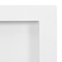 Wnęka prysznicowa z 3 półkami, biała matowa, 41x99x9 cm
