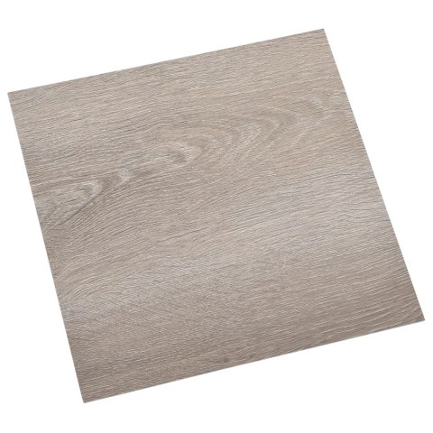 Samoprzylepne panele podłogowe, 55 szt., PVC, 5,11 m², taupe
