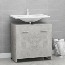 Szafka łazienkowa, betonowa szarość, 60x33x61 cm