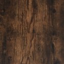 Szafka nocna, drewniane nogi, przydymiony dąb, 40x35x50 cm