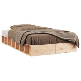 Rama łóżka, 100 x 200 cm, lite drewno