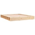 Rama łóżka, 150x200 cm, lite drewno
