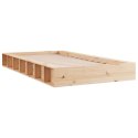 Rama łóżka, 90x190 cm, lite drewno