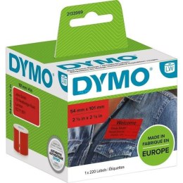 Etykiety do Drukarki Dymo Label Writer Czerwony 220 Części 54 x 7 mm (6 Sztuk)