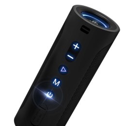 Bezprzewodowy głośnik Bluetooth T6 Pro 45W + LED czarny