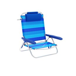 Składanego Krzesła Marbueno Paski Niebieski 61 x 82 x 68 cm