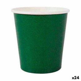 Zestaw kieliszków Algon Jednorazowe Karton Kolor Zielony 20 Części 120 ml (24 Sztuk)