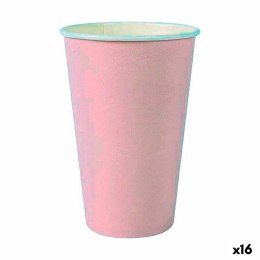 Zestaw kieliszków Algon Jednorazowe Karton Różowy 7 Części 450 ml (16 Sztuk)