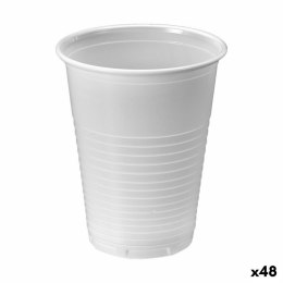 Zestaw szklanek wielokrotnego użytku Algon Biały 25 Części 220 ml (48 Sztuk)