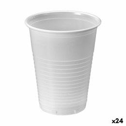 Zestaw szklanek wielokrotnego użytku Algon Biały 50 Części 220 ml (24 Sztuk)