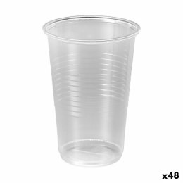 Zestaw szklanek wielokrotnego użytku Algon Przezroczysty 25 Części 250 ml (48 Sztuk)