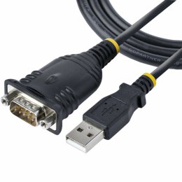 Kabel USB na port seryjny Startech 1P3FP-USB-SERIAL Czarny