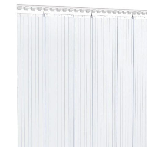 Kurtyna paskowa, przezroczysta, 300 mm x 2,6 mm, 25 m, PVC