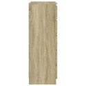 Komoda, kolor dąb sonoma, 60x36x103 cm, materiał drewnopochodny