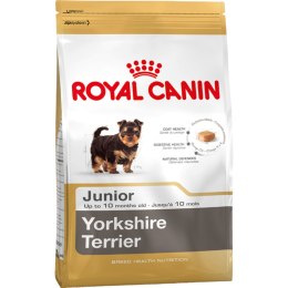 Karma Royal Canin Yorkshire Terrier Junior Szczeniak/Junior kurczak Mięso Ptaki 1,5 Kg