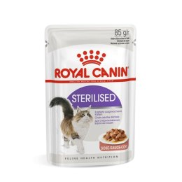 Karma dla kota Royal Canin Feline Sterilised in Sosse Mięso 12 x 85 g