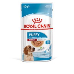 Mokre jedzenie Royal Canin Medium Puppy kurczak 10 x 140 g