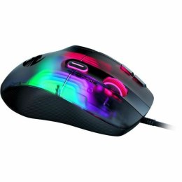 Myszka Roccat Kone XP Czarny Gaming Światła LED Z kablem