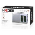 Radio AM/FM Haeger PR-BIB.001A Szary