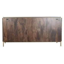 Kredens DKD Home Decor Brązowy Stal Drewno mango 160 x 40 x 81 cm