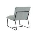 Fotel Home ESPRIT Czarny Kolor Zielony Metal 66 x 71 x 77 cm