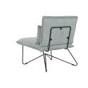 Fotel Home ESPRIT Czarny Kolor Zielony Metal 66 x 78 x 75 cm