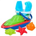Zestaw zabawek plażowych Colorbaby 8 Części Statek polipropylen (24 Sztuk)