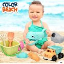 Zestaw zabawek plażowych Colorbaby 19,5 x 10 x 19,5 cm (4 Sztuk)
