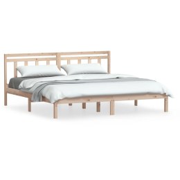 Rama łóżka, 180x200 cm, lite drewno
