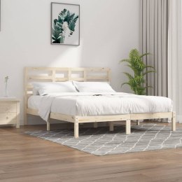 Rama łóżka, lite drewno, 180x200 cm