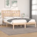 Rama łóżka, lite drewno sosnowe, 180x200 cm