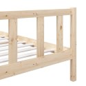 Rama łóżka, lite drewno, 90x200 cm