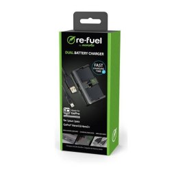 Re-Fuel Podwójna ładowarka USB dla GoPro Hero4 i Hero3/3+