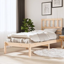 Rama łóżka, 90x190 cm, lite drewno sosnowe