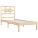 Rama łóżka, lite drewno sosnowe, 90x200 cm