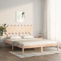 Rama łóżka, 160x200 cm, lite drewno