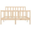 Rama łóżka, lite drewno, 160 x 200 cm