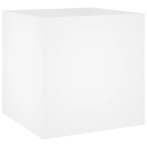 Zestaw mebli do przedpokoju, biały, materiał drewnopochodny