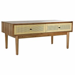 Stolik DKD Home Decor Jodła Rattan (106 x 55 x 46 cm)