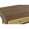 Stolik DKD Home Decor Jodła Rattan (106 x 55 x 46 cm)