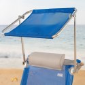 Fotel plażowy Aktive Niebieski 47 x 67 x 43 cm (2 Sztuk)