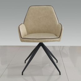 Krzesło DKD Home Decor Poliuretan Metal 56 x 50 x 86 cm