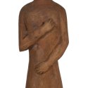 Figurka Dekoracyjna Naturalny Afrykańczyk 14,5 x 9 x 38,5 cm (2 Sztuk)