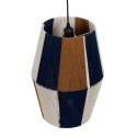 Lampa Sufitowa Papier Żelazo Paski 220-240 V 28 x 28 x 39 cm